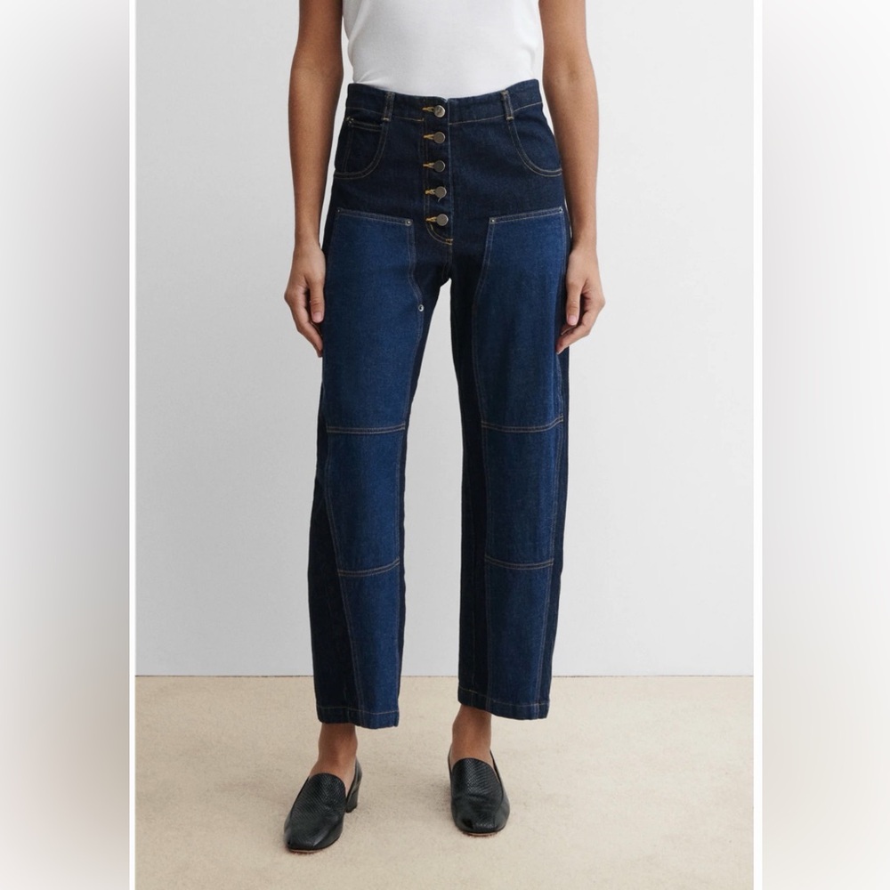 Rachel Comey Handy Pant Size 4, Dark Indigo - Picture 2 of 8
